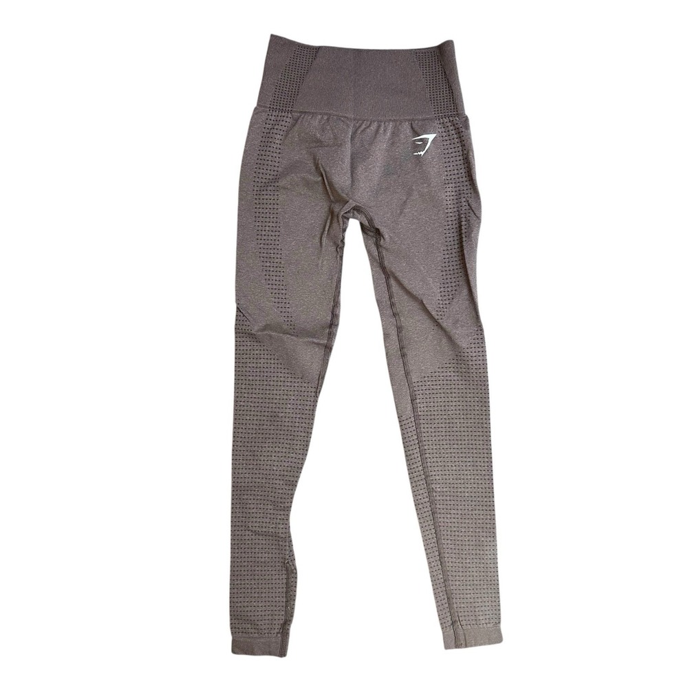 Gymshark Seamless Leggings Mocha Brown Size X-Small High Waist‎